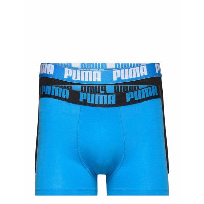 Puma Basic Boxer 2P Boxerkalsonger Blå PUMA