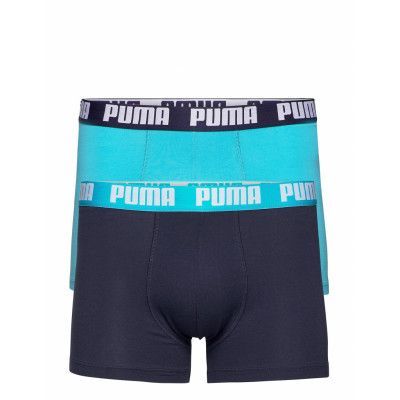 Puma Basic Boxer 2P Boxerkalsonger Blå PUMA