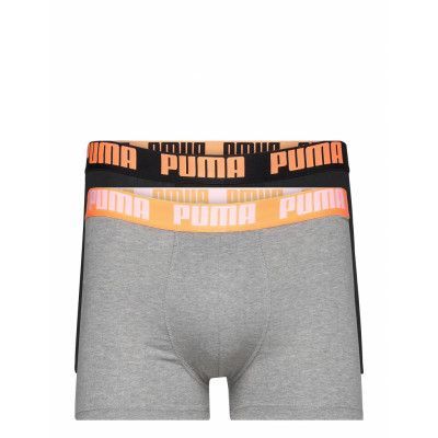 Puma Basic Boxer 2P Boxerkalsonger Grå PUMA