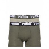 Puma Basic Boxer 2P *Villkorat Erbjudande Boxerkalsonger Grön PUMA