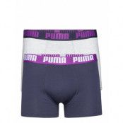 Puma Basic Boxer 2P *Villkorat Erbjudande Boxerkalsonger Lila PUMA