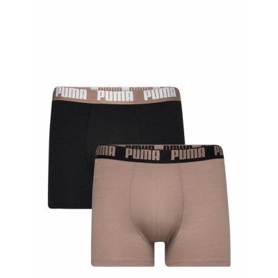 Puma Basic Boxer 2P *Villkorat Erbjudande Boxerkalsonger Svart PUMA