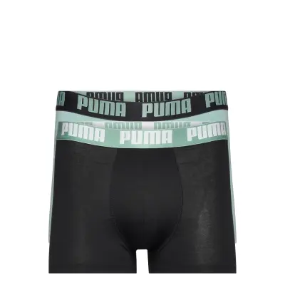 Puma Basic Boxer 2P Boxerkalsonger Svart PUMA