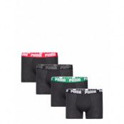 PUMA Puma Basic Boxer 4P Ecom Svart