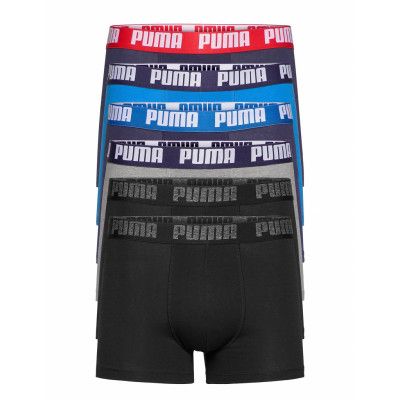 Puma Basic Boxer 6P Ecom *Villkorat Erbjudande Boxerkalsonger Blå PUMA