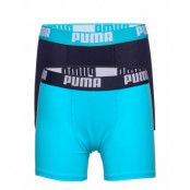 Puma Boys Basic Boxer 2P Night & Underwear Underwear Underpants Multi/mönstrad PUMA
