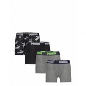 Puma Boys Basic Boxer Aop 4P Ecom Night & Underwear Underwear Underpants Multi/patterned PUMA