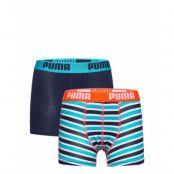 PUMA Puma Boys Basic Boxer Printed Strip Multi/patterned