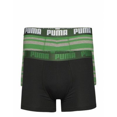 Puma Heritage Stripe Boxer 2P Boxerkalsonger Grön PUMA