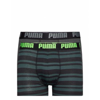 Puma Heritage Stripe Boxer 2P Boxerkalsonger Svart PUMA