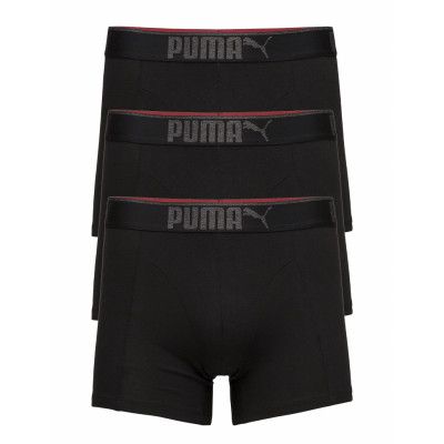 Puma Lifestyle Sueded Cotton Boxer Boxerkalsonger Svart PUMA