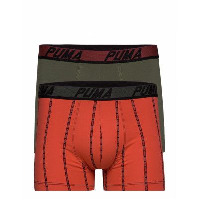 Puma Logo Stripe Boxer 2p Boxerkalsonger Multi/mönstrad PUMA
