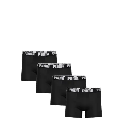 PUMA Puma Men Everyday Boxer 4P Ecom Svart