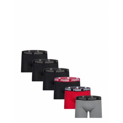 PUMA Puma Men Everyday Boxer 6P Ecom Svart