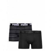 PUMA Puma Men Everyday Striped Boxers 2P Svart