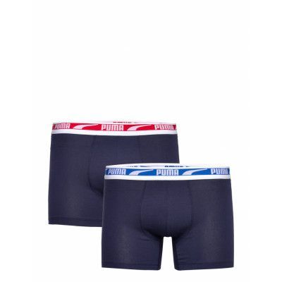PUMA Puma Men Everyday Multi Logo Boxers Marinblå