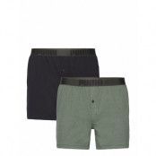 Puma Men Loose Fit Jersey Boxer 2P *Villkorat Erbjudande Underwear Boxer Shorts Multi/mönstrad PUMA