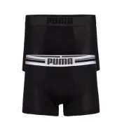 Puma Placed Logo Boxer 2P Sport Boxers Svart PUMA