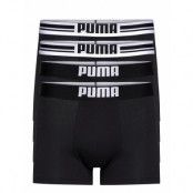 PUMA Puma Placed Logo Boxer 4P Ecom Svart