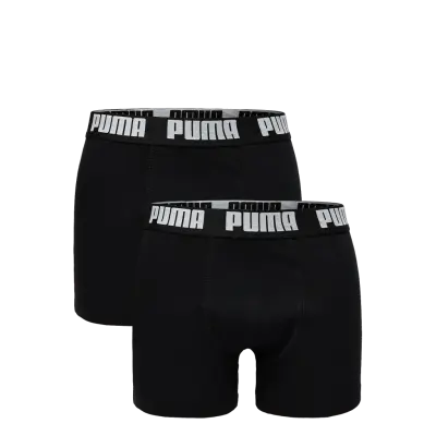 PUMA Puma Men Everyday Basic Boxers 2P - Black - S