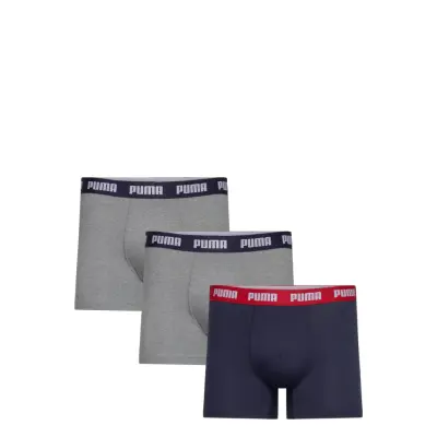 PUMA Puma Men Everyday Boxers 3P - Grey - M