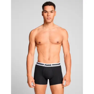 PUMA Puma Men Everyday Placed Logo Boxer - Black - L