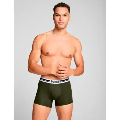 PUMA Puma Men Everyday Placed Logo Boxer - Multi/patterned - L