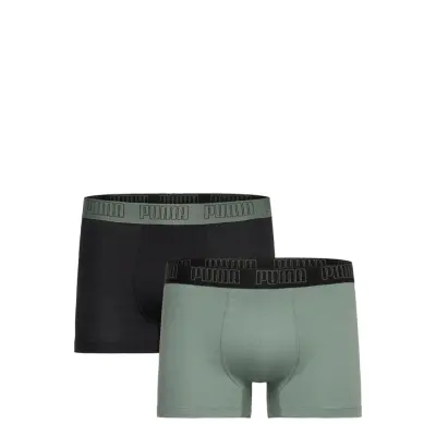 PUMA Puma Men Everyday Trunks 2P Grön