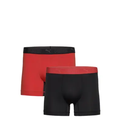 PUMA Puma Men Sport Microfiber Boxers 2P Röd
