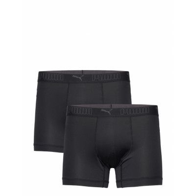 PUMA Puma Men Sport Microfiber Boxers 2P Svart