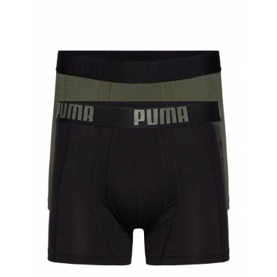 Puma Statement Boxer 2p Boxerkalsonger Grön PUMA