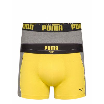 Puma Statement Boxer 2p Boxerkalsonger Gul PUMA