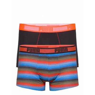 Puma Worldhood Stripe Trunk 2p Boxerkalsonger Multi/mönstrad PUMA