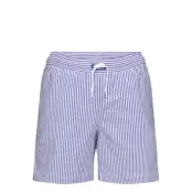 Ralph Lauren Kids Traveler Stretch Seersucker Swim Trunk - Blue - 117-123
