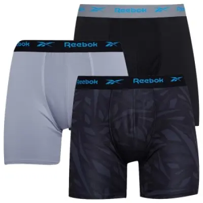 Reebok 3-pack Zion Medium Sports Trunk