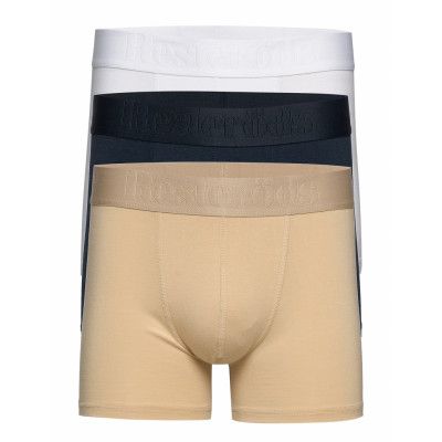 Bambu 3-Pack Gunnar Boxerkalsonger Beige Resteröds