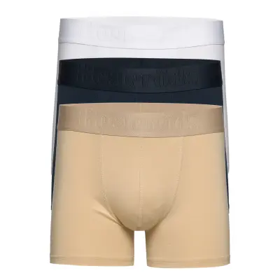 Bambu 3-Pack Gunnar Boxerkalsonger Beige Resteröds
