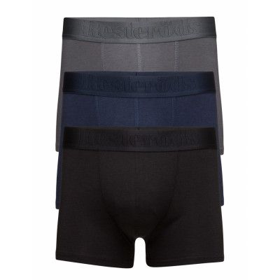 Bambu 3-Pack Gunnar Boxerkalsonger Blå Resteröds