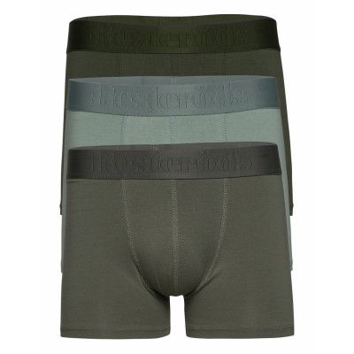 Bambu 3-Pack Gunnar Boxerkalsonger Grön Resteröds