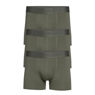 Bambu 3-Pack Gunnar Boxerkalsonger Grön Resteröds