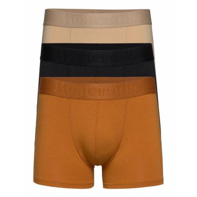 Bambu 3-Pack Gunnar Boxerkalsonger Svart Resteröds