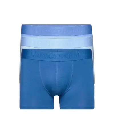 Gunnar Bamboo 3-Pack *Villkorat Erbjudande Boxerkalsonger Blå Resteröds