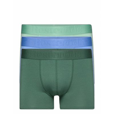 Boxer Bamboo 3-Pack Boxerkalsonger Grön Resteröds