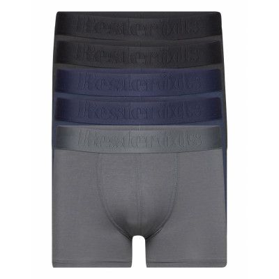 Gunnar Bamboo 5-Pack *Villkorat Erbjudande Boxerkalsonger Blå Resteröds