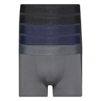 Gunnar Bamboo 5-Pack *Villkorat Erbjudande Boxerkalsonger Blå Resteröds