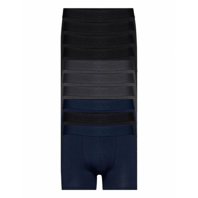 Boxer Org. Cotton 10-Pack Gots Boxerkalsonger Blå Resteröds