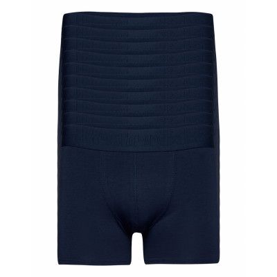 Boxer Org. Cotton 10-Pack Gots Boxerkalsonger Blå Resteröds