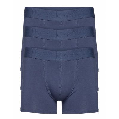 Gunnar Cotton 3-Pack *Villkorat Erbjudande Boxerkalsonger Blå Resteröds
