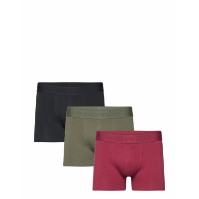 Resteröds Gunnar Cotton 3-Pack Khaki Green