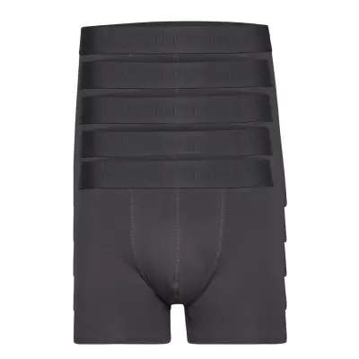 Boxer Organic Cotton 5-Pack Boxerkalsonger Grå Resteröds